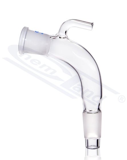 uztvērēja adaptera līkums ar ventilācijas atveri 1-14/23, 2-14/23 GLASSCO