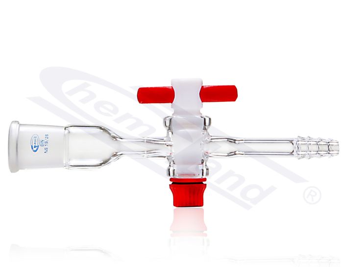 aizbīdnis - ligzda 14/23 aizbīdnis PTFE savienojums taisns GLASSCO