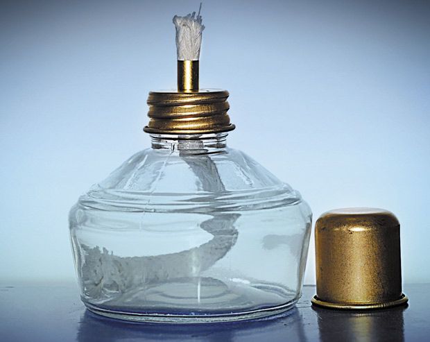 spirta lampa ar PP vāciņu. 150ml