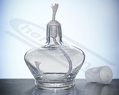 spirta lampa ar PP vāciņu. 250ml