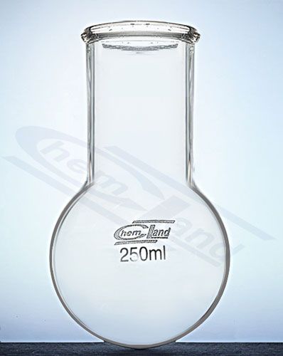 kolba ar apaļu dibenu un platu kaklu 02000ml