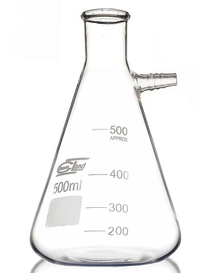 vakuuma kolba ar stikla savienojuma vāciņu. 00500ml