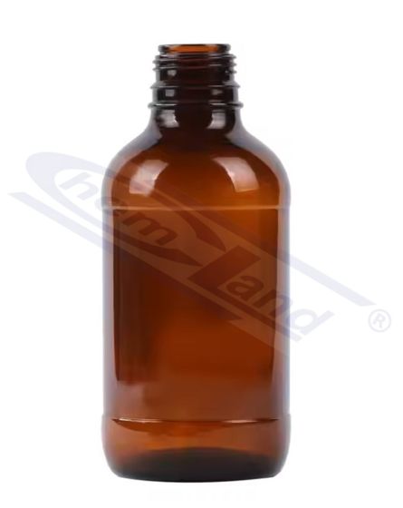 Pudele, stikla, farmaceitiska, dzintara krāsā, 1000ml, bez uzskrūvējama vāciņa GL45