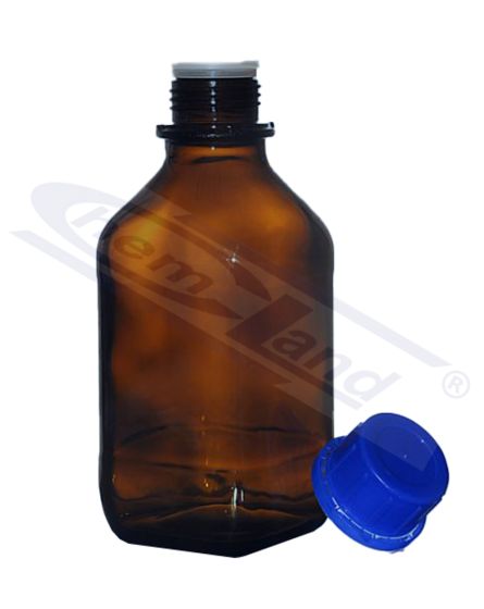 pudele dozatoram un biretei 1000ml kvadrātveida