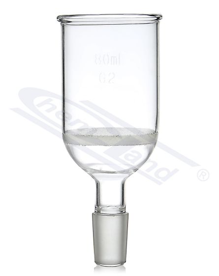 piltuve filtrēšanai cilindriska, ar saķepinātu disku G2 1000ml WS 29/32 - BEZ TUBULĀCIJAS