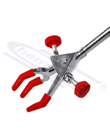 skava trīs pirkstu hroma, atvērums 100 mm