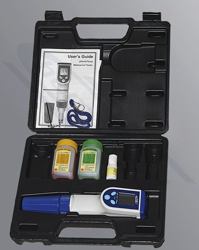 Ūdensnecaurlaidīgi daudzfunkcionāli pildspalvas tipa pH/vadītspējas mērītāji