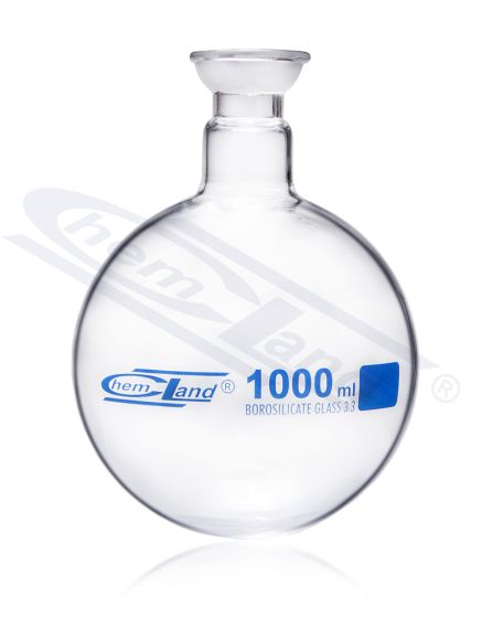 kolba ar apaļu dibenu 01000ml sfēriskā savienojuma 35 CHEMLAND NEW LINE
