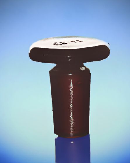 stikla korķis - dzintara krāsas 10-12-14