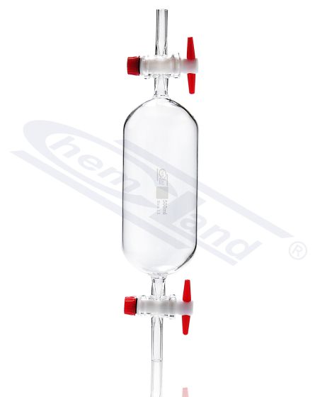 birete gāzes aizbāžņa krānam PTFE 0500 ml