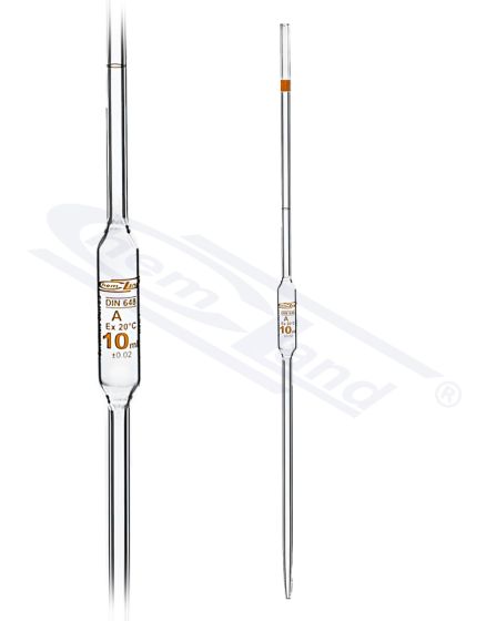 CHEMLAND NEW LINE 010 cl.A cert.series pipete, sk. Brūna