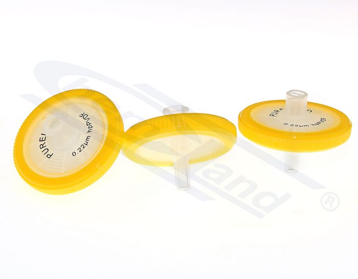 Šļirces filtrs PVDF 13mm 0,22um 1 gab.